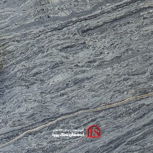 Vein cut blue travertine