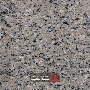 cream and orange granite