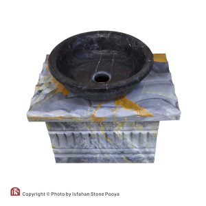 Blue onyx wash basin (2)