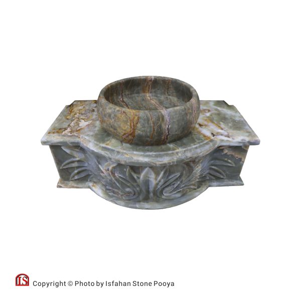 Green onyx wash basin (1)