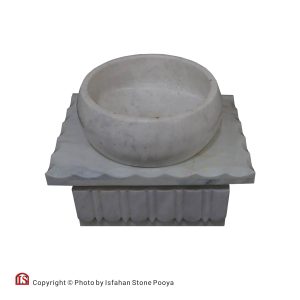 White marble wash basin (1)