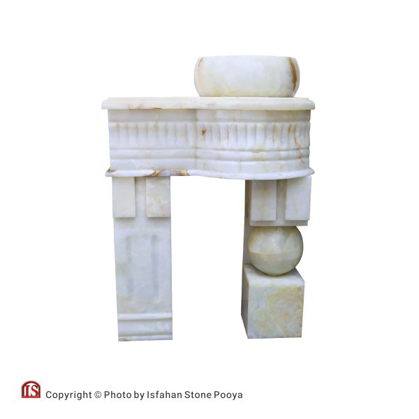 White onyx wash basin (1)