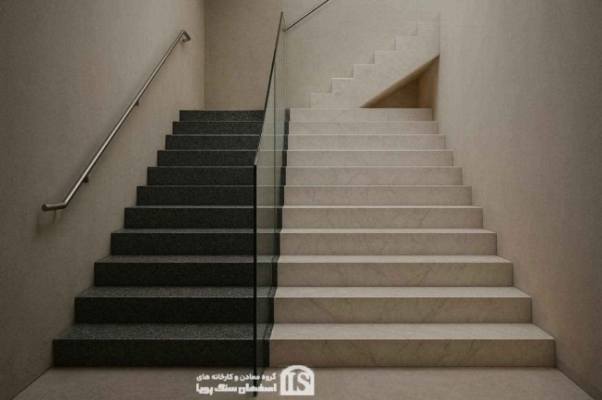 مقایسه بین دو سنگ گرانیت ومرمریت